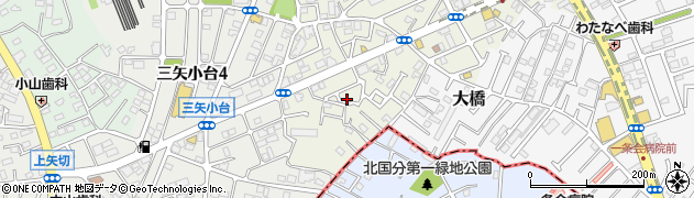 千葉県松戸市二十世紀が丘萩町343周辺の地図