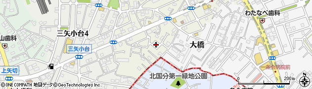 千葉県松戸市二十世紀が丘萩町347周辺の地図