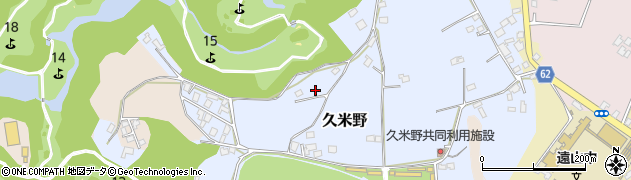 千葉県成田市久米野322周辺の地図