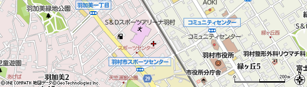 東京都羽村市羽加美1丁目30周辺の地図