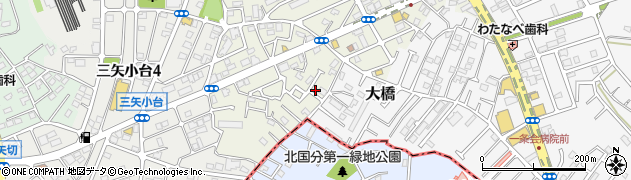千葉県松戸市二十世紀が丘萩町301周辺の地図