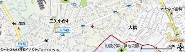 千葉県松戸市二十世紀が丘萩町214周辺の地図