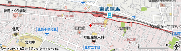 ミーツ東武練馬駅前店周辺の地図