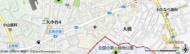 千葉県松戸市二十世紀が丘萩町339周辺の地図