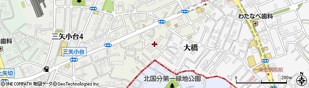 千葉県松戸市二十世紀が丘萩町313周辺の地図