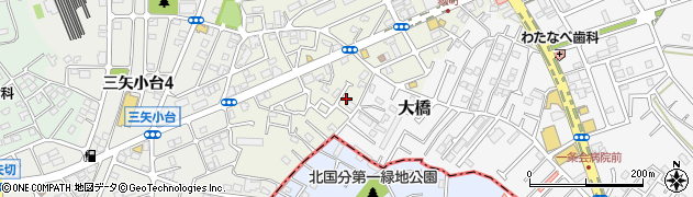 千葉県松戸市二十世紀が丘萩町302周辺の地図