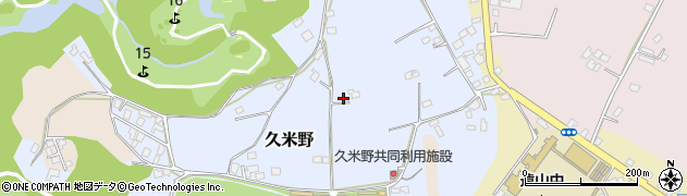 千葉県成田市久米野292周辺の地図