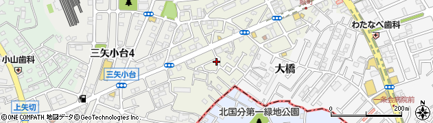千葉県松戸市二十世紀が丘萩町338周辺の地図