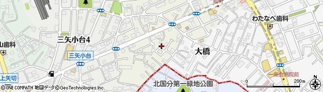 千葉県松戸市二十世紀が丘萩町315周辺の地図