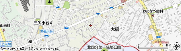 千葉県松戸市二十世紀が丘萩町316周辺の地図