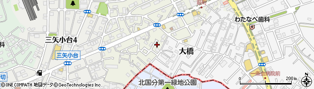 千葉県松戸市二十世紀が丘萩町303周辺の地図