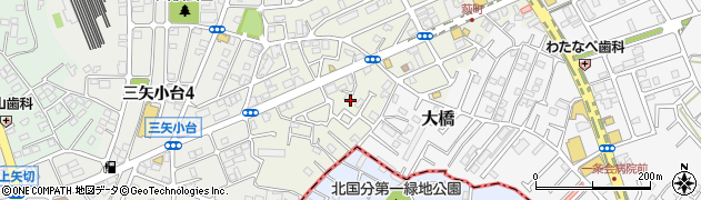 千葉県松戸市二十世紀が丘萩町322周辺の地図