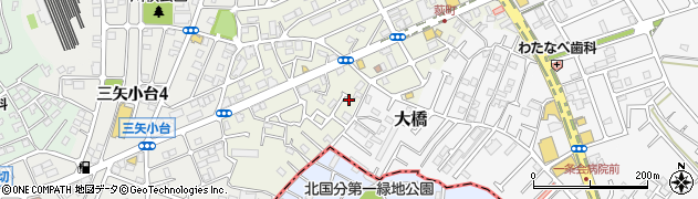 千葉県松戸市二十世紀が丘萩町305周辺の地図