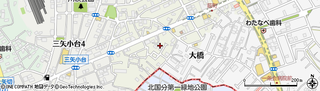 千葉県松戸市二十世紀が丘萩町328周辺の地図