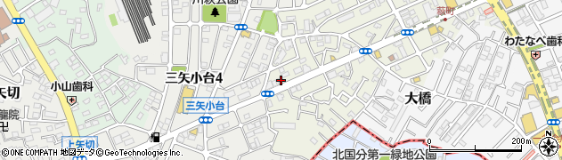 千葉県松戸市二十世紀が丘萩町204周辺の地図