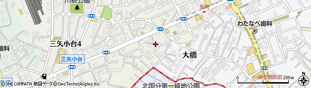 千葉県松戸市二十世紀が丘萩町329周辺の地図