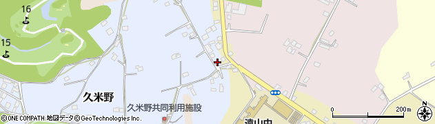 千葉県成田市久米野14周辺の地図