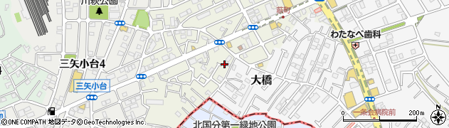 千葉県松戸市二十世紀が丘萩町306周辺の地図