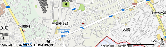 千葉県松戸市二十世紀が丘萩町203周辺の地図