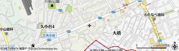 千葉県松戸市二十世紀が丘萩町219周辺の地図