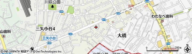 千葉県松戸市二十世紀が丘萩町222周辺の地図