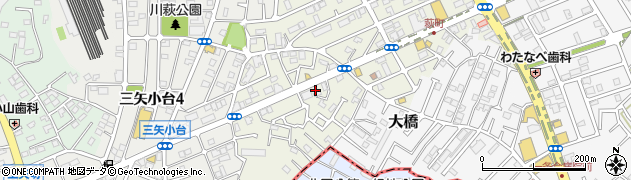 千葉県松戸市二十世紀が丘萩町221周辺の地図