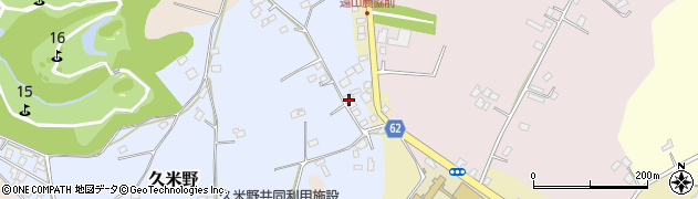 千葉県成田市久米野283周辺の地図