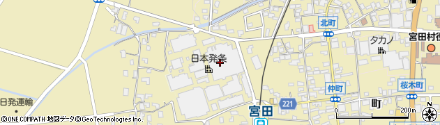 日本発条株式会社　製品倉庫周辺の地図