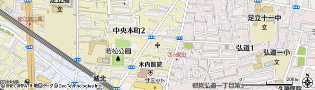 ホリデー車検　アダチ昭栄自動車株式会社周辺の地図