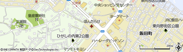 ほんだらけ成田店周辺の地図