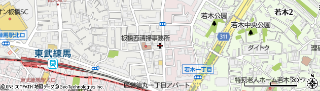 柳川家周辺の地図