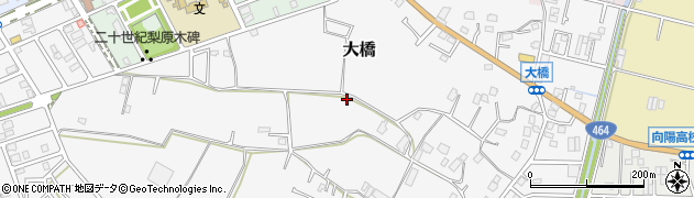 千葉県松戸市大橋周辺の地図