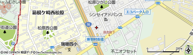 東京都西多摩郡瑞穂町箱根ケ崎東松原5周辺の地図