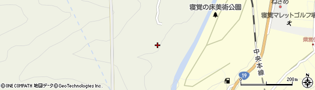 長野県木曽郡上松町小川5861周辺の地図