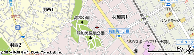 東京都羽村市羽加美1丁目4-10周辺の地図