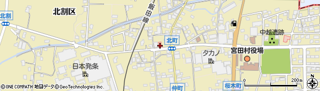 長野県上伊那郡宮田村162周辺の地図