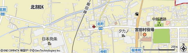 北原医院周辺の地図