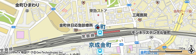 吉野家 金町北口店周辺の地図