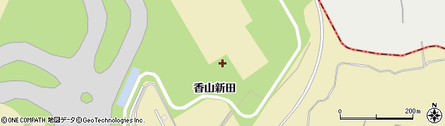 千葉県芝山町（山武郡）香山新田周辺の地図