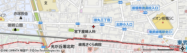 綜合警備保障株式会社　城北支社板橋営業所周辺の地図
