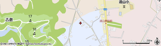 千葉県成田市久米野258周辺の地図