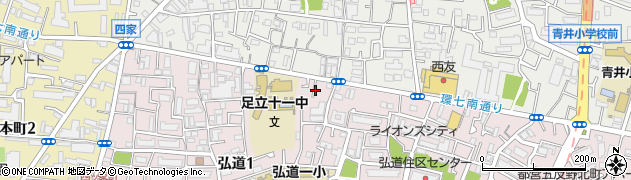 日本ロック足立五反野店周辺の地図