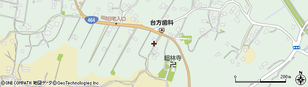 千葉県成田市台方82周辺の地図
