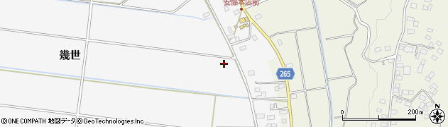 千葉県旭市幾世周辺の地図