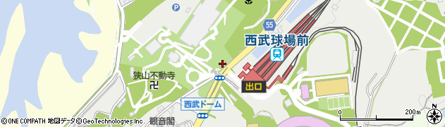 ファミリーマート西武球場駅前店周辺の地図