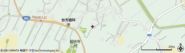 千葉県成田市台方652周辺の地図