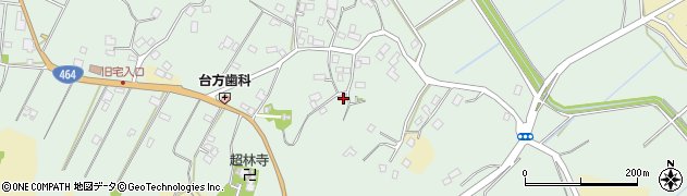 千葉県成田市台方666周辺の地図