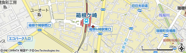 箱根ヶ崎駅周辺の地図