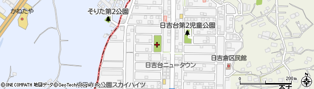 日吉台第3公園周辺の地図