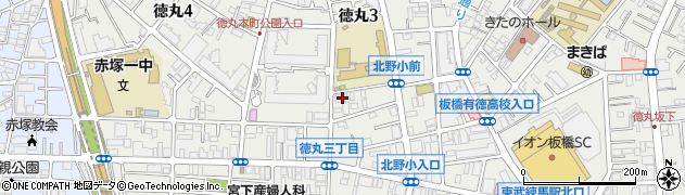 東京都板橋区徳丸3丁目21-11周辺の地図